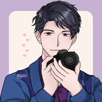 カメラを持っている吏来さん