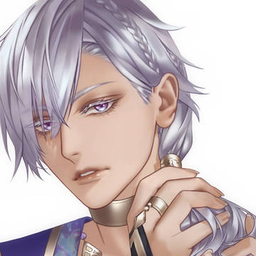 髪を弄ぶ現人神アゼル様