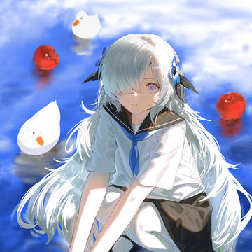 水中月