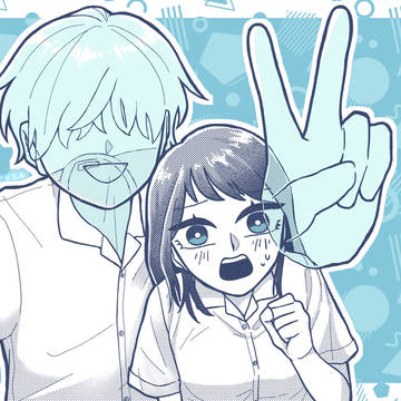 【4コマ漫画】半透明な転校生の話。