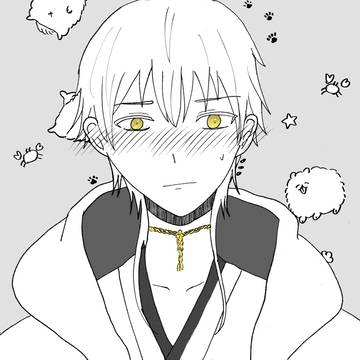 本体(刀)をめちゃくちゃ褒められて照れてる2振