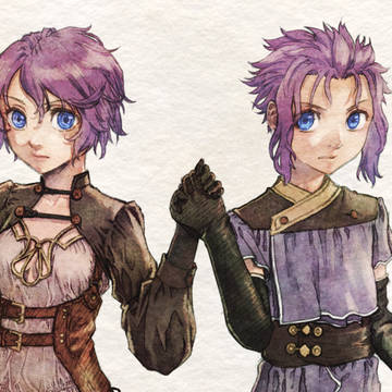 オーラとティオ