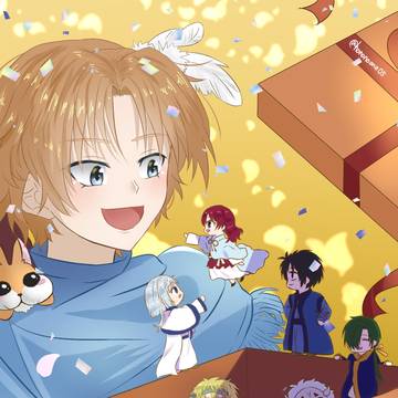 暁のヨナ ユン誕生日イラスト