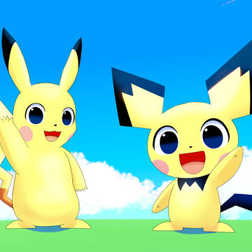ピチューとピカチュー