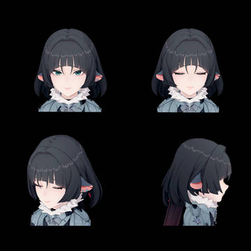 简·杜 headmod&衣装配布