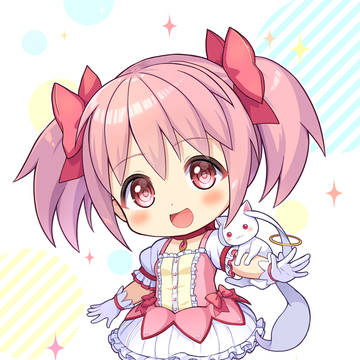 ミニ鹿目まどかさんとキュゥべえさん