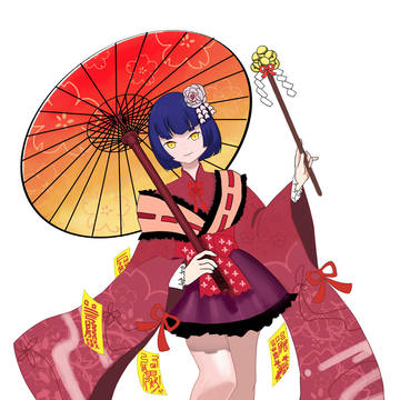 退魔師の少女
