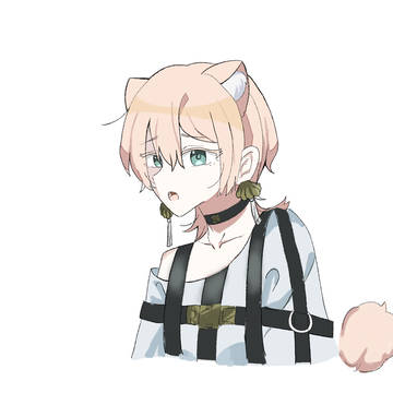 犬耳で書きやすかった二人