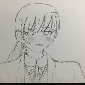 照れ屋さんな女の子
