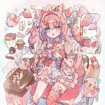 🍓×🥛
