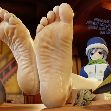 At Juvia's Feet