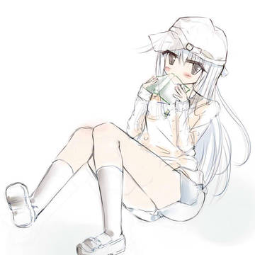 秋の読書ヴェールヌイちゃんラクガキ