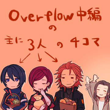 OF中編の3人の謎の4コマ