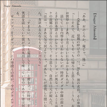 Sugar Almonds　【期間限定ネップリ】