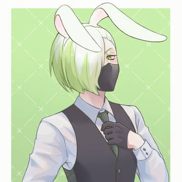 821の日にあげたうさみみエンダーくん