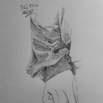 出勤前のお絵描き