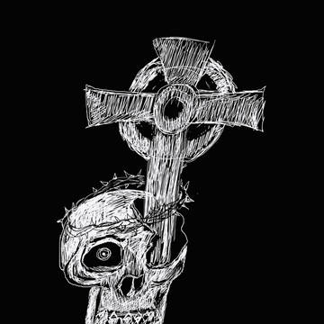 Inktober 7 Death Cover