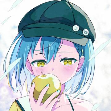 青いリンゴ