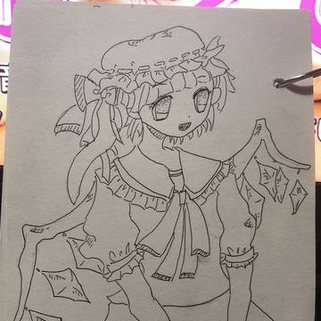 フランちゃんの線画