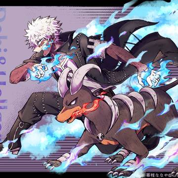 荼毘とヘルガー（クロスオーバー）