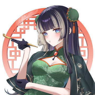 チャイナドレスらでんちゃん