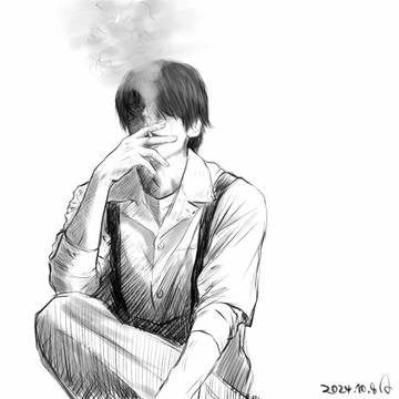 タバコを吸う人