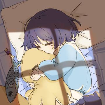 小猫睡午觉