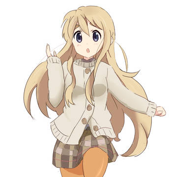 走るムギちゃん