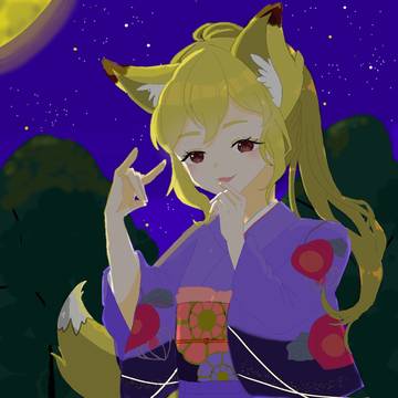 狐耳の少女