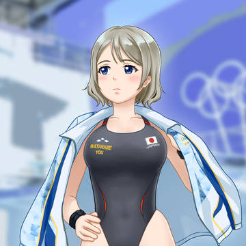 オリンピック飛込を参加したの曜ちゃん