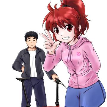 プロフィール絵wthチャリ