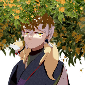 鳴狐と金木犀