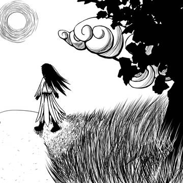 Inktober 2024 Day 10: Nomadic
