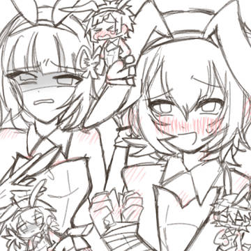 文スト×バニー