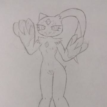 落書きクライマーネコチャン