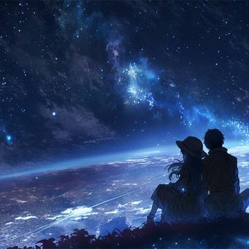 From the earth
