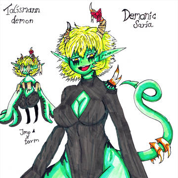 saria as talisman demon