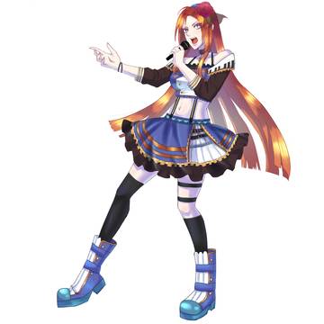 波音リツ　月光　イラスト