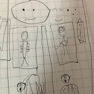 お絵描きの魔女