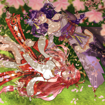 Raiden Shogun x Yae Miko