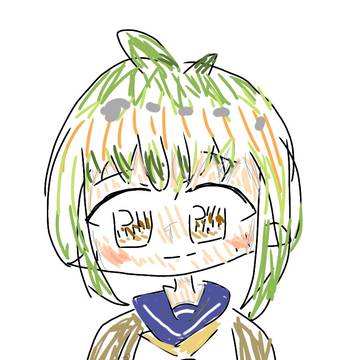 手書き馬車芽ちゃん