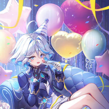 フリーナちゃん お誕生日おめでとう💙💙