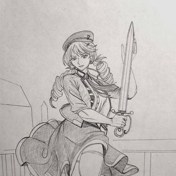女剑士