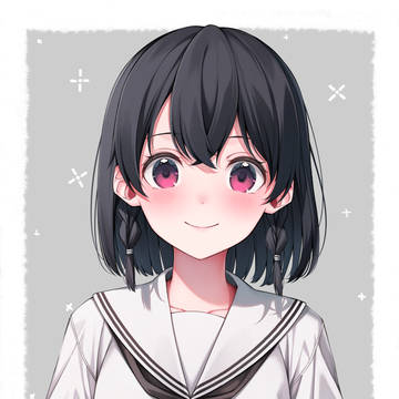 黒髪セーラー