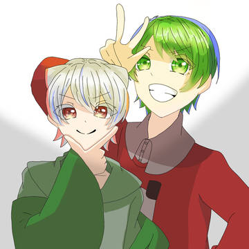 iemonさん⇄ニグさん(衣装交換)