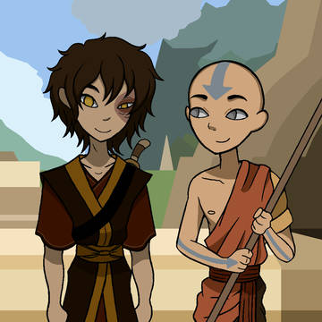Zuko and Aang