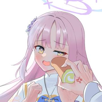 聖園ミカとロールケーキ