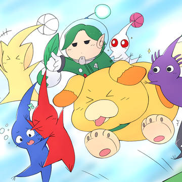ピクミン４記念絵