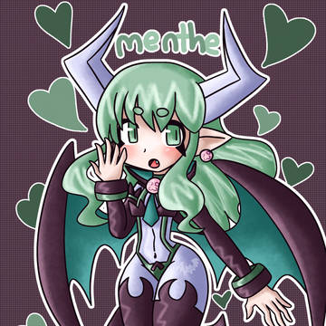 Disgaea Succubus OC - Menthe