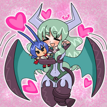 Disgaea Succubus OC 3 - Menthe